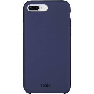 SiGN Liquid Silicone Cover til iPhone 7 & 8 Plus - Blå