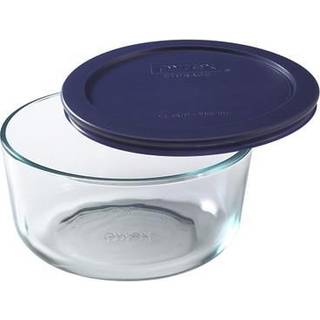 Pyrex opbevarer simpelthen runde glasf?devareopbevaringssk?l