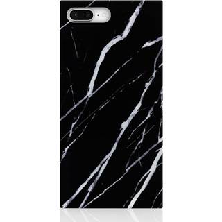 iDecoz Square Case - Marmor (iPhone 8/ Plus) - Sort