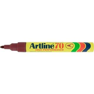 Marker 70 Permanent 1.5 brun, Artline EK-70 brown, 12stk