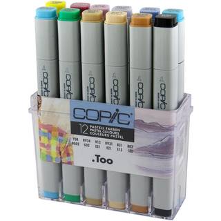 Copic Classic Blækpatron Pastel Colours 12 Stk.