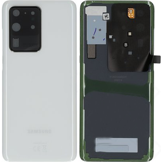 Hvid Samsung Galaxy S20 Ultra bagside