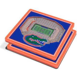 Youthefan NCAA Florida Gators 3d Stadiumview Coasters - Ben Hill Griffin Stadium