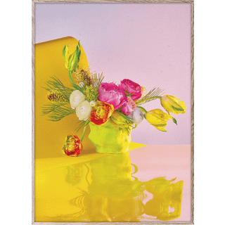 Paper Collective Bloom 03 yellow plakat 30x40 cm