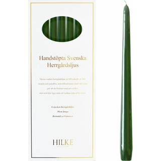Hilke Collection Herrgårdsljus lys 30 cm 6-pak Antik grøn