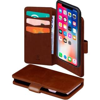 SIGN 2-i-1 tegnebog (iPhone X /Xs) - Brun