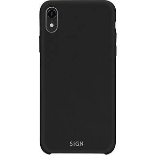 SiGN Liquid Silicone Cover til iPhone XR - Sort