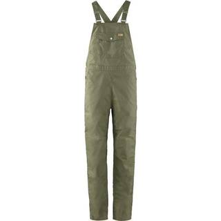 Fjällräven Dungaree Trousers Women-green-L