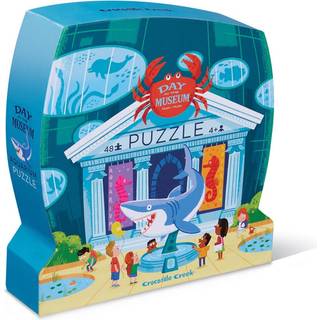 Crocodile Creek over + under 48 -stykket puslespil - Fun Floor Puzzles for b?rn i alderen 4-8 - dag p? akvariet - 18 x 24 tommer f?rdig