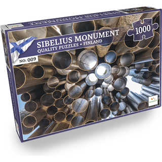 Lautapelit Nordic Quality Puzzles - FI:009 -Sibelius Monument (1000 pieces)