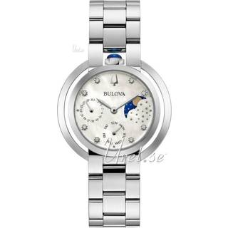 Bulova 96P213 Classic Hvid/Stål Ø35 mm
