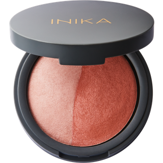 Inika baked blush duo burnt peach 6,5g