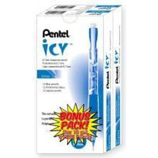 Pentel Automatiske blyanter 0,7 mm genopfyldelig 24/pakke blå (AL27TCSWSPR)