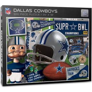 Youthefan NFL Dallas Cowboys Retro Series Puzzle - 500 stykker store
