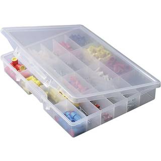 Plano-støbning-5324-30 5324 Bærbar arrangør 24-Fixed Rum Premium Small Parts Organization