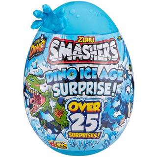 Smashers Dino Ice Age Mammoth Series 3 af Zuru Surprise Egg med over 25 overraskelser! - Slime Dinosaur Leget?j Samlerobjekter Leget?j til drenge