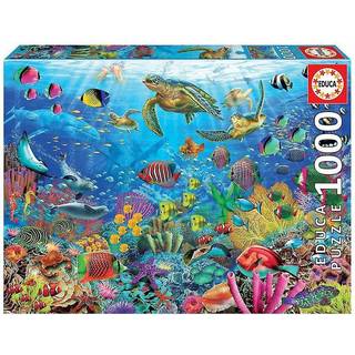 Educa 1000 Tropiske Fantasi-Skildpadder