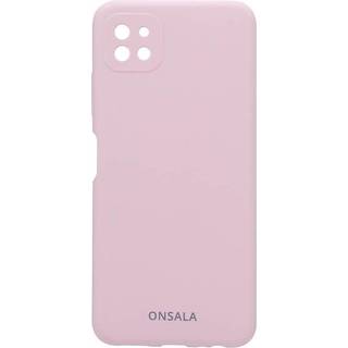 Onsala Mobilcover Silikone Sand Pink - Samsung A02s