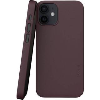 Nudient Thin Case V3 iPhone 13 Bagside Cover - Sangria Red
