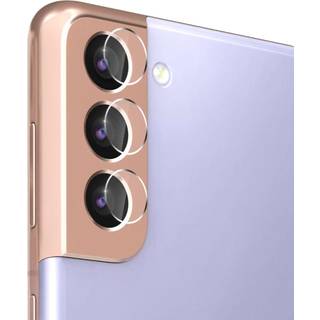 3MK Hybrid Samsung Galaxy S21+ 5G Kamera Linse Hærdet Glas - 4 Stk.