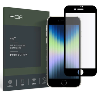 iPhone 7/8/SE (2020)/SE (2022) Hofi Premium Pro+ Skærmbeskyttelse Hærdet Glas - Sort Kant