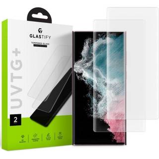 Glastify UVTG+ Samsung Galaxy S22 Ultra 5G Hærdet Glas - 2 Stk.