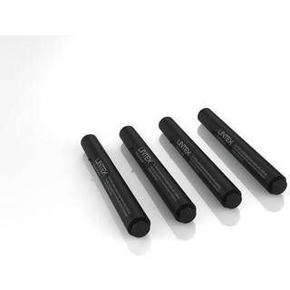 Lintex penne til glas og whiteboard 1,5-3mm sort, 4 stk