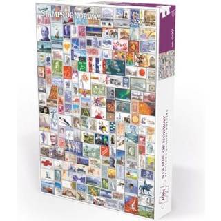 Stamps of Norway - 1000 brikker