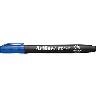 Supreme Permanent blå, Artline EPF-700 blue, 12stk