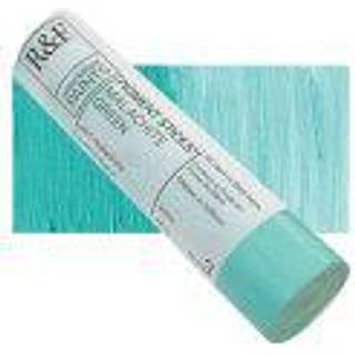 R&F Håndlavede maling - Professionel oliepigment Stick Malachite Green 100 ml