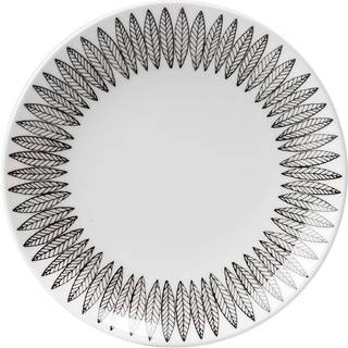 Gustavsbergs Porslinsfabrik Sort Salix tallerken Ø 18 cm