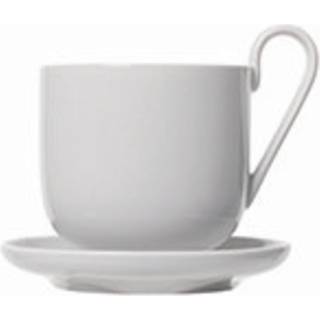 blomus Ro kaffekop med underkop 2-pak Nimbus cloud