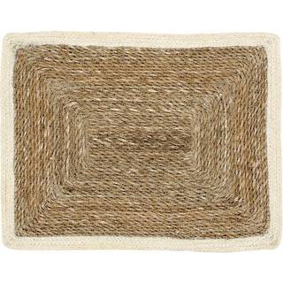 Dixie Emil dækkeserviet natur-hvid