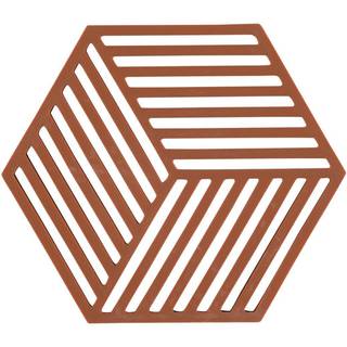 Zone Denmark Hexagon bordskåner Terracotta