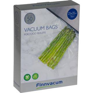 Ribbede vakuumposer, 50 stk - Finnvacum - 250mm x 350mm