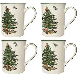 Christmas Tree krus, 4 stk.