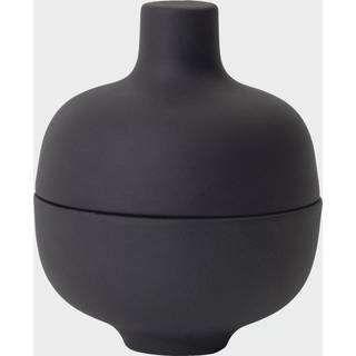 Design House Stockholm Sand skål med låg S Ø8,2 cm Black clay