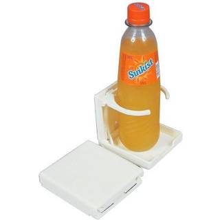 Sammenklappelig flaskeholder, hvid