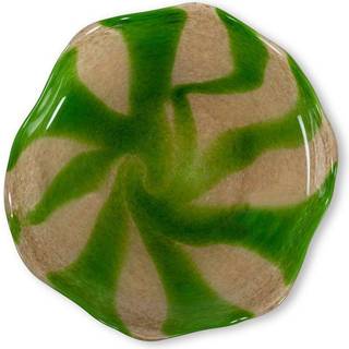 Byon Curve fad green/beige M Ø27 cm