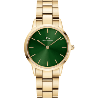 Daniel Wellington DW Watch Iconic Link Emerald Gold 32mm