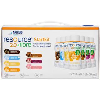 Resource 2.0+fibre STARTKIT 8 x 200 ml