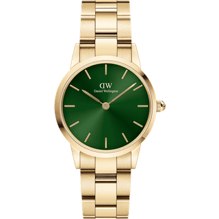 Daniel Wellington DW Watch Iconic Link Emerald Gold 28mm