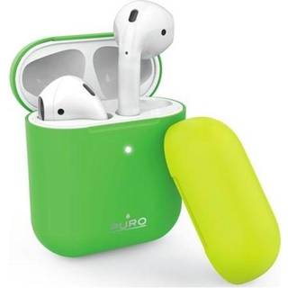 Puro Icon Fluo Case for AirPods 1/2 - Grøn