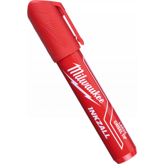 Inkzall speedmarker, 6,2mm mejselspids, rød