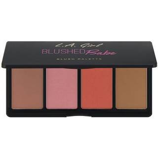 L.A. Girl Cosmetics Fanatic Rouge palette Skygge Blushed Babe 4x4 g - 4x4 g
