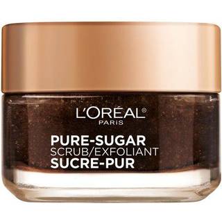 L'Oreal Paris Skin Care Pure Sugar Face Scrub med Kona -kaffe for ?jeblikkeligt at genopst? og give energi til bl?d gl?dende hud 1,7 ounce
