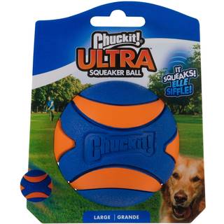 CHUCKIT Ultra Squeaker ball L
