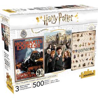 HARRY POTTER - Hogwarts - 3 Puzzle 500P