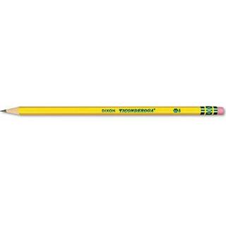 Dixon Ticonderoga Wood-Cased #2 Hb blyanter kasse med 96 gule (pakke med 5)