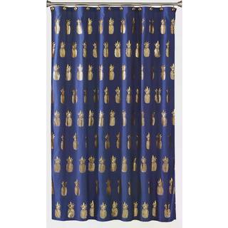 SKL Home by Saturday Knight Ltd. Gilded ananas stof Broesforh?ng Navy/Gold